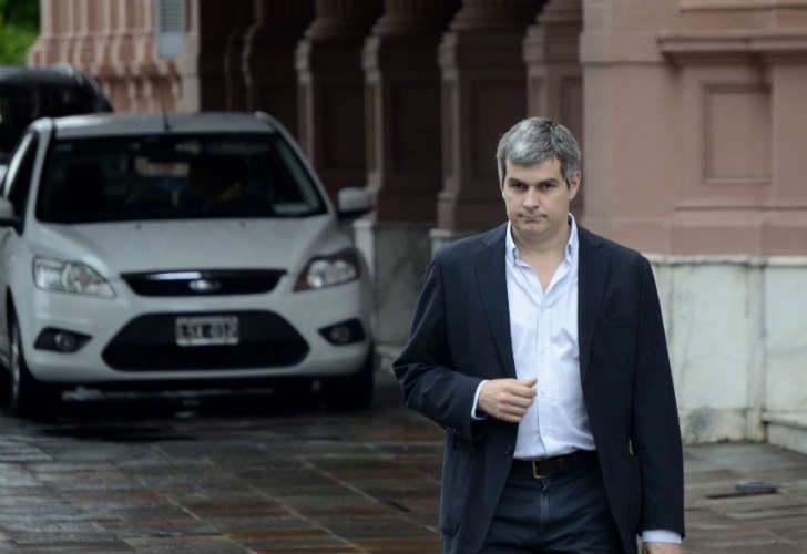 Marcos Peña en la Casa Rosada