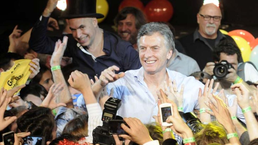 El electo presidente Mauricio Macri asumirá el 10 de diciembre.