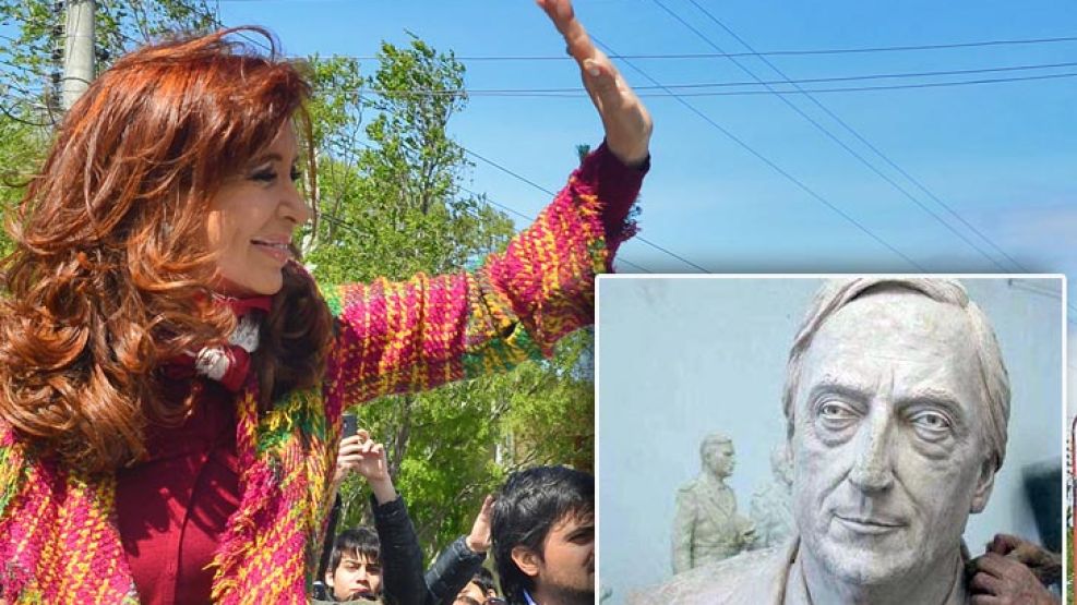 La mandataria tiene previsto inaugurar, según adelantó Clarín, el busto de su esposo y antecesor Néstor Kirchner en el Salón de los Bustos.