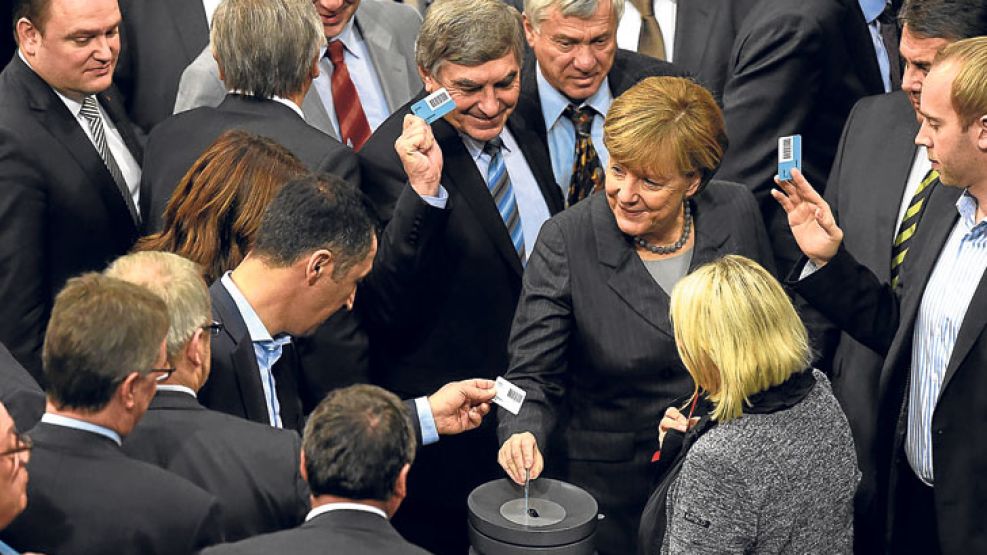 Merkel. Pudo imponer su política de alianzas globales.