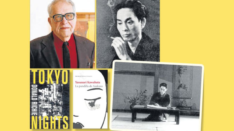 Cruces. Donald Richie, un estudioso del Japón; y Yasunari Kawabata, el primer escritor nipón en alzarse con el Nobel.