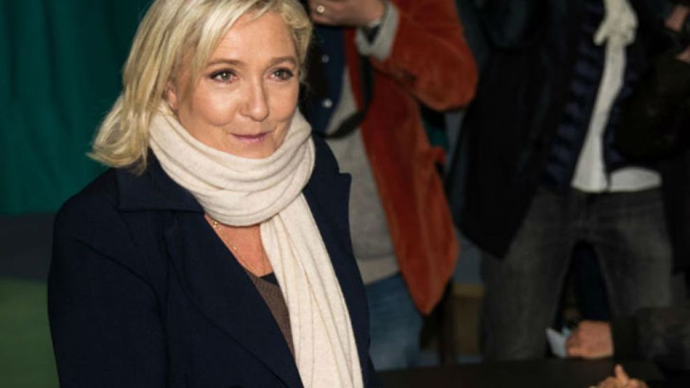 El partido de Marine Le Pen triunfó en Francia.