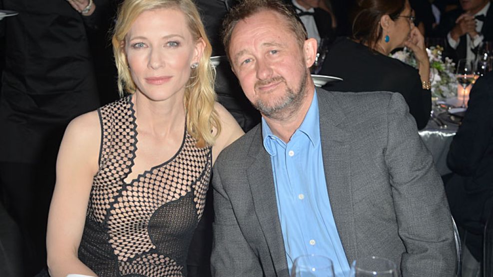 Pareja. Cate Blanchett condujo la fiesta. Estuvo con su marido.