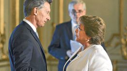 Cercania. Macri y la presidenta trasandina buscan cultivar una relación pragmática.
