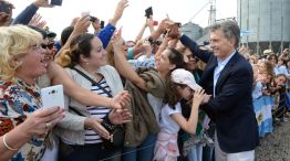 Mauricio Macri recorrió por primera vez como presidente el interior del país.