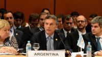 Macri, en el uso de la palabra.