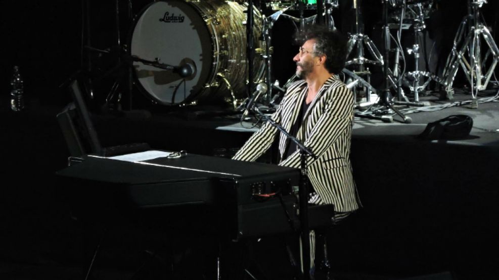 Fito Páez, durante el recital.