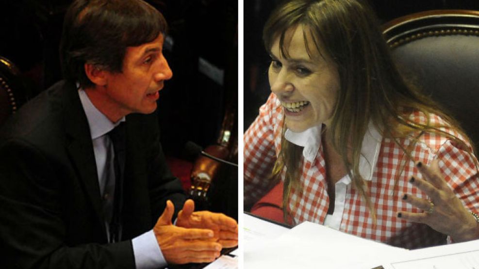 La diputada kirchnerista Juliana Di Tullio propuso al senador radical Luis Naidenoff para presidir la comisión y dijo que la secretaría era para el diputado del Frente Renovador Raúl Pérez.