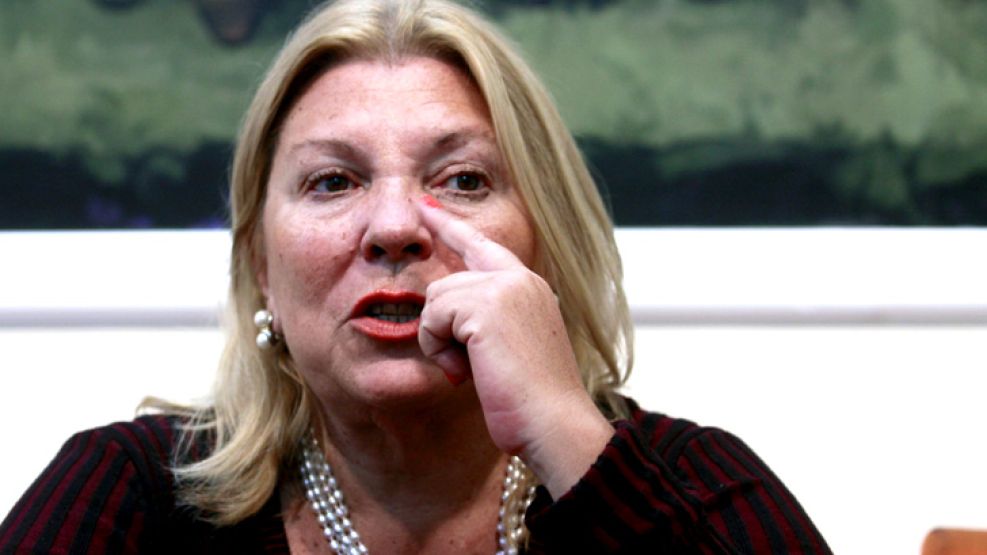 Elisa Carrió.