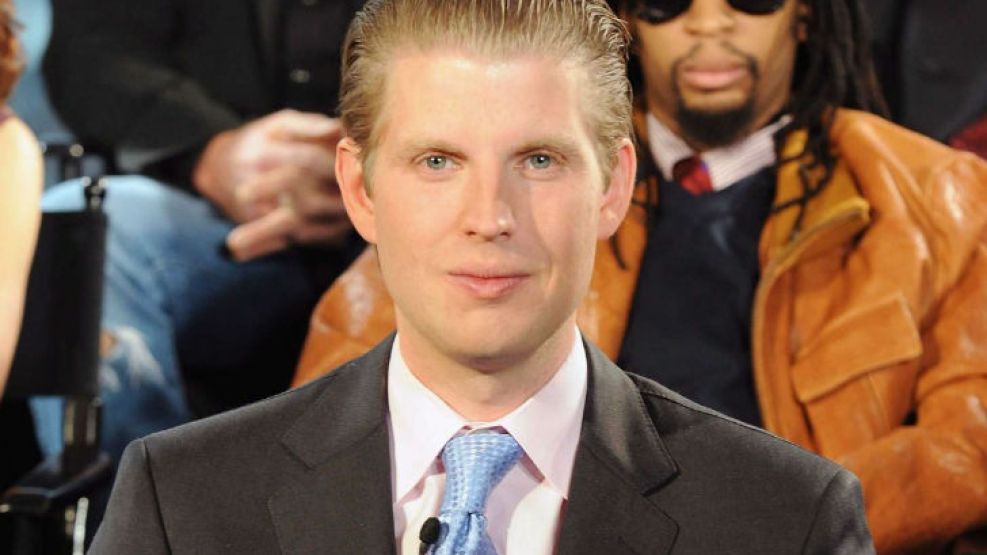 Eric Trump, hijo de Donald, candidato republicano.