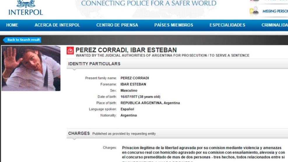 Ibar Pérez Corradi era el principal proveedor local de efedrina de los mexicanos. Estaba enfrentado con Forza por deudas financieras. 