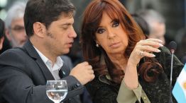 El exministro de Economía junto a la expresidenta Cristina Fernández de Kirchner.