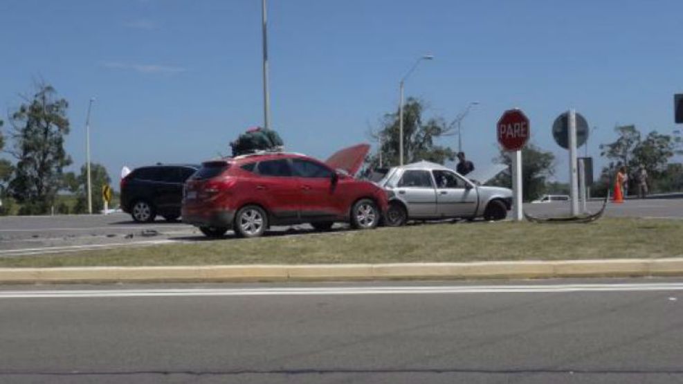 La colisión fue al kilómetro 82,5 de la Ruta Interbalnearia.