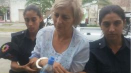 Elvira Martínez, exsuegra de Christian Lanatta, detenida por el fiscal a cargo de la causa.