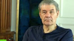 Víctor Hugo Morales, en una entrevista con la TV rusa.
