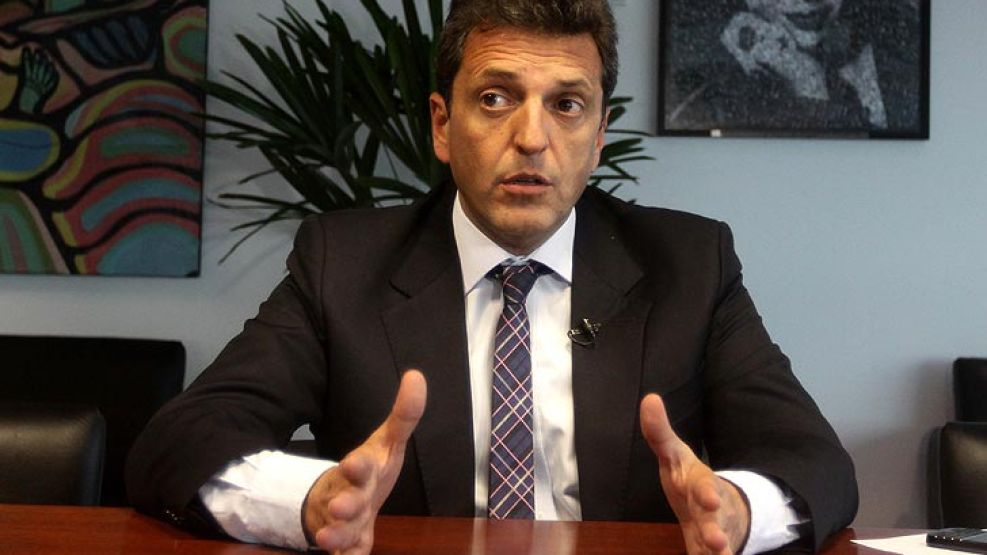 El diputado del Frente Renovador, Sergio Massa.