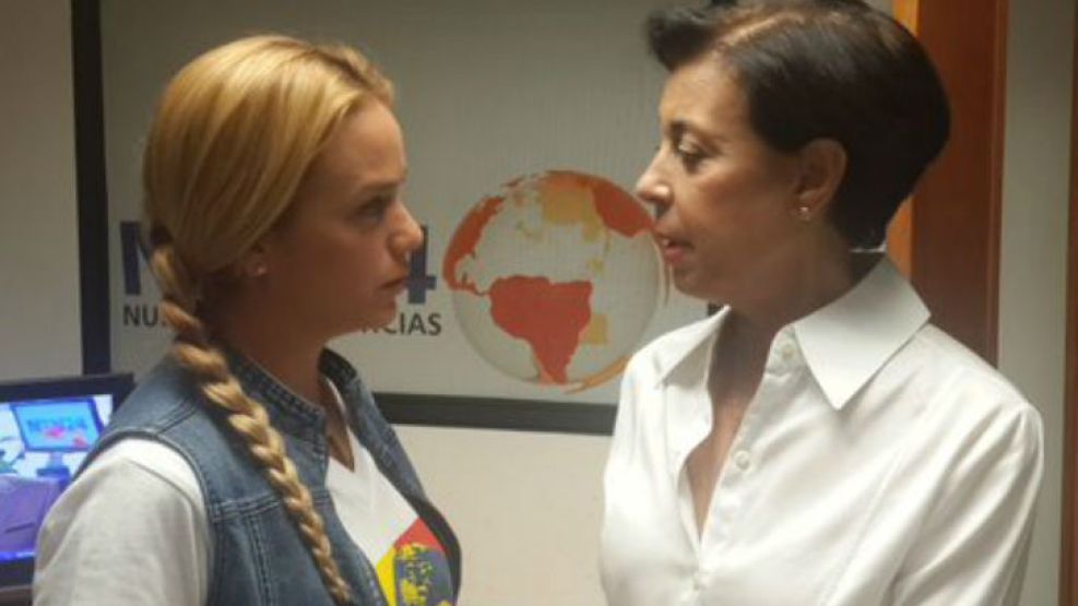 Lilian Tintori, esposa de Leopoldo López.