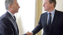 Bilateral. El encuentro entre Mauricio Macri y David Cameron fue el primero desde 2009.