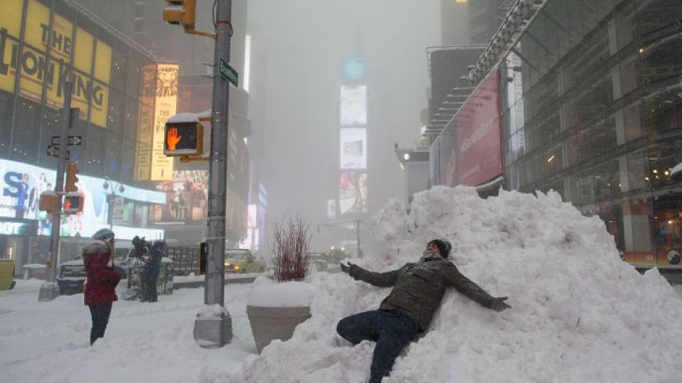 La nieve en Estados Unidos causó al menos quince muertos.