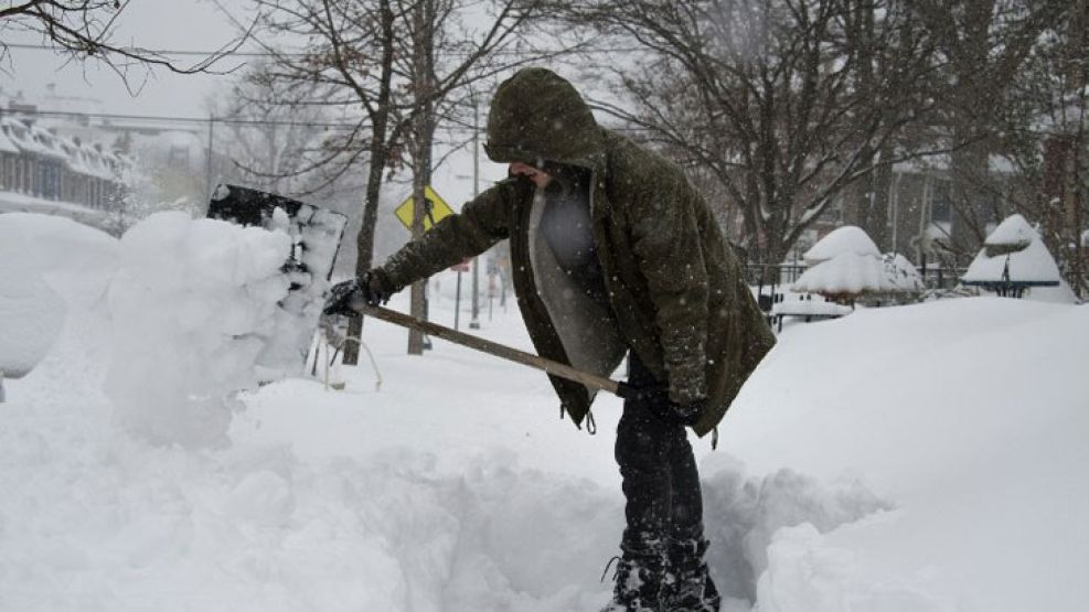 La nieve en Estados Unidos causó al menos quince muertos.