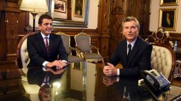 Massa y Macri. El PRO sigue sumando dirigentes del FR al gobierno.