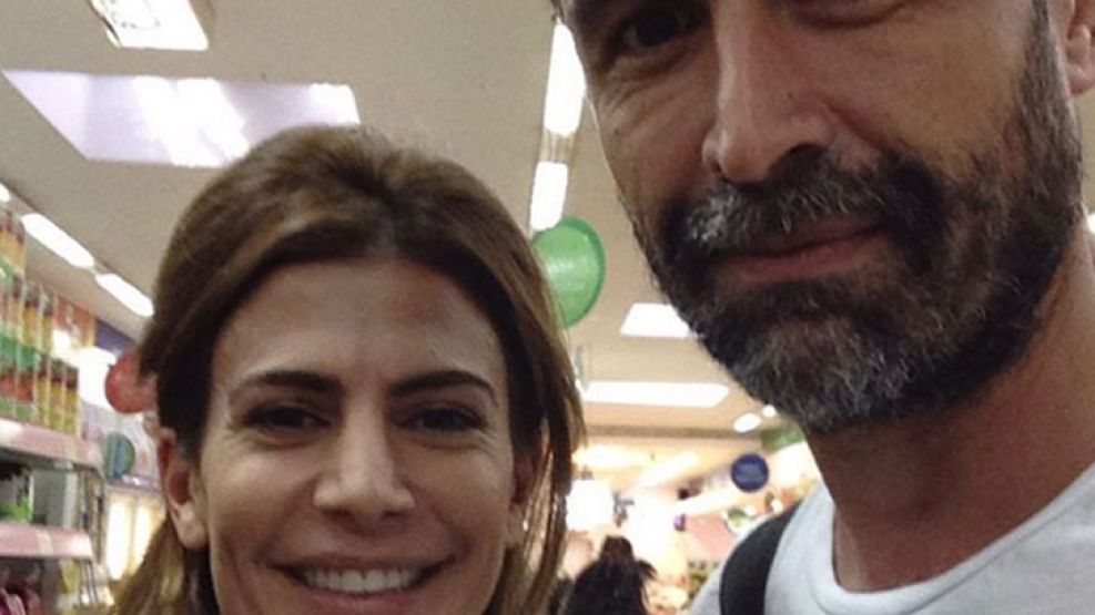 Encontraron a Juliana Awada en el Barrio Chino.