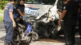 El accidente ocurrió en la intercepción con la calle Mariano Gómez y Alem, en Rivadavia, Mendoza.