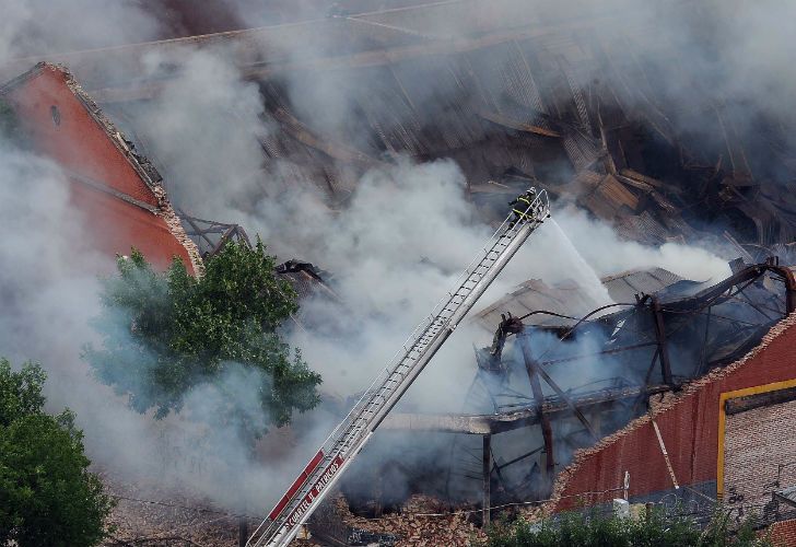 El siniestro ocurrió el 5 de febrero de 2014 aproximadamente a las nueve de la mañana.