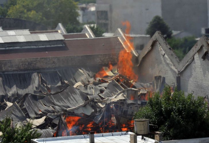 El siniestro ocurrió el 5 de febrero de 2014 aproximadamente a las nueve de la mañana.