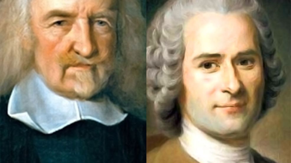 Hobbes y Rousseau: el miedo y la simpatía como ideología.