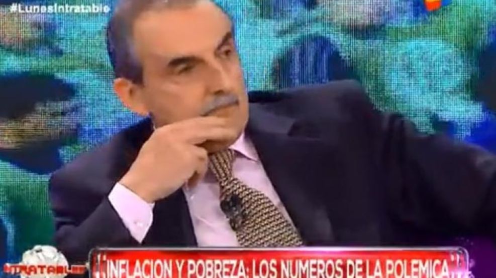 Guillermo Moreno contradijo al ex ministro de Economía Axel Kicillof sobre el número de pobres.