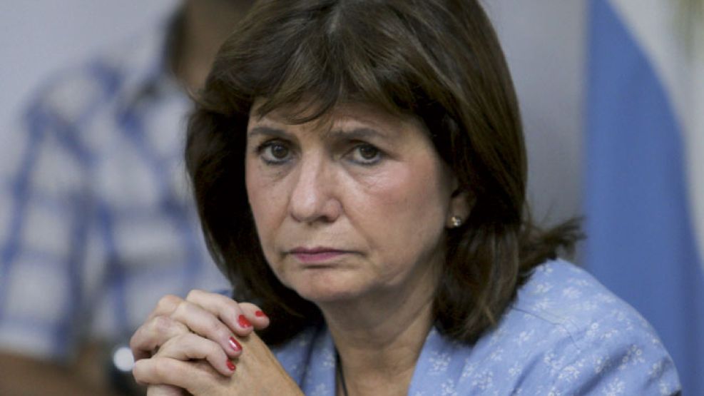Patricia Bullrich, ministra de Seguridad, encabezó el acto en Tucumán.