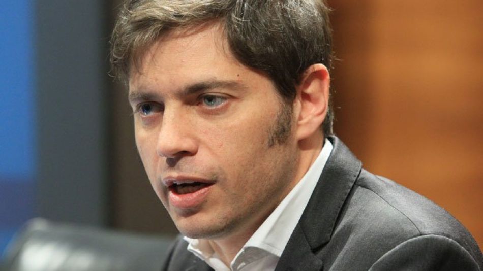 AXEL KICILLOF. Ministro de Economía.
