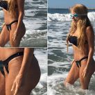 Graciela Alfano bikini Mar del Plata (1)