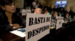 Dirigentes opositores interrumpieron el discurso de Macri con abucheos hacia el Presidente.