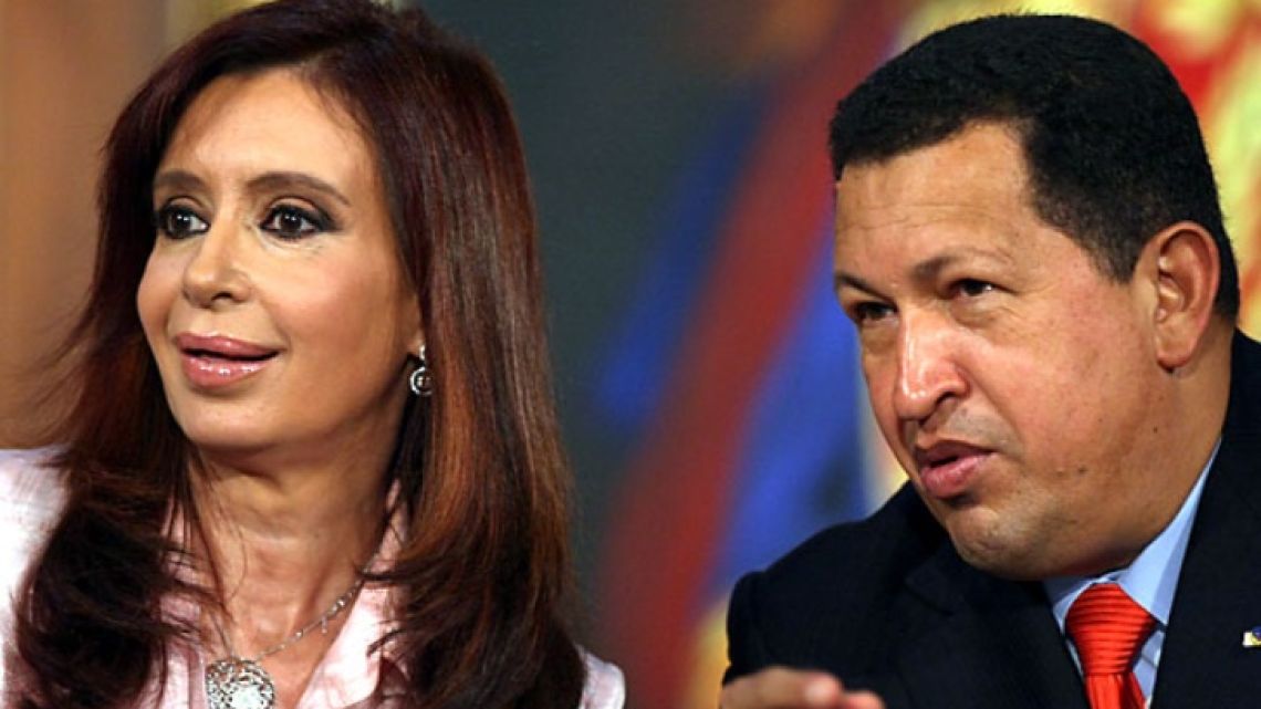 Cristina recordó a Chávez al cumplirse el tercer aniversario de su ...