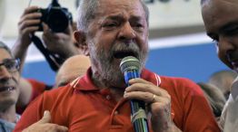 El expresidente de Brasil, Lula Da Silv, en su peor momento. 