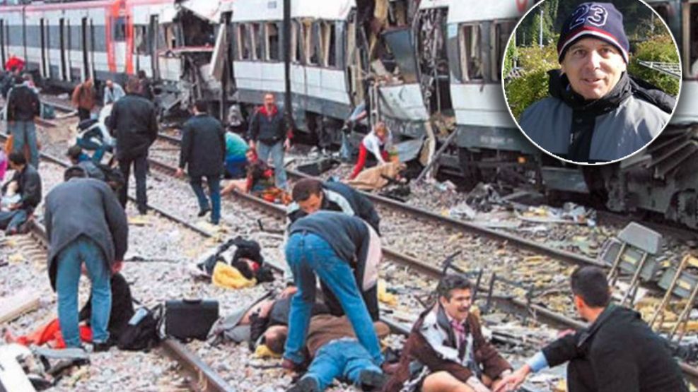 Sergio Crocce viajaba en el tren donde se produjeron las primeras explosiones