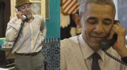 Obama conversó con Pánfilo, un popular comediante cubano.