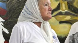 La referente de Madres de Plaza de Mayo Línea Fundadora Nora Cortiñas.