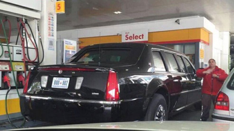 "La Bestia", el Cadillac One de Obama.