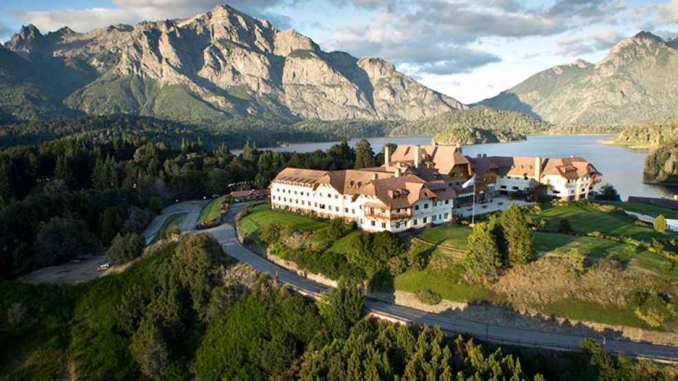 El hotel donde se hospedará Barack Obama durante su estadía en Bariloche.