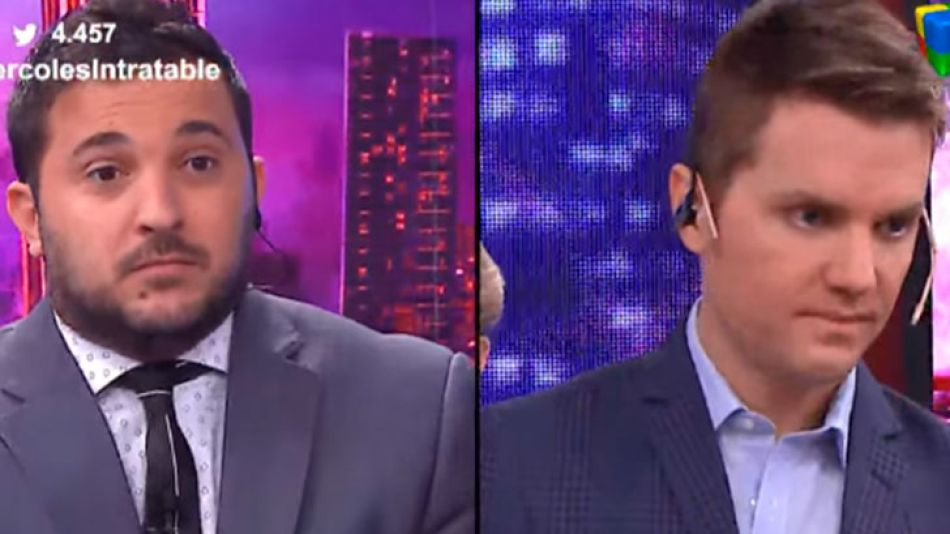 Tenso cruce entre Santiago del Moro y Diego Brancatelli.