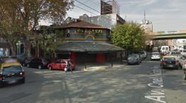 La esquina de Niceto Vega y Humboldt, donde la joven abordó el taxi rumbo a su casa.