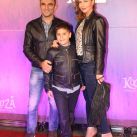 210416A138 Omar El Bacha, Karina Mazzocco y su hijo Malek