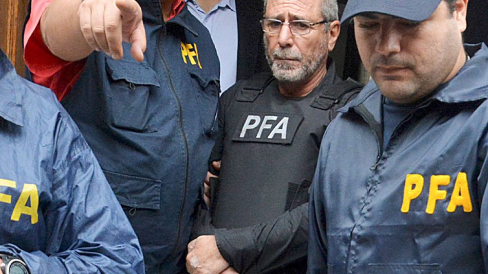 Caída. Jaime, ex secretario de Transporte del kirchnerismo, se entregó en la delegación cordobesa de Delitos Complejos.