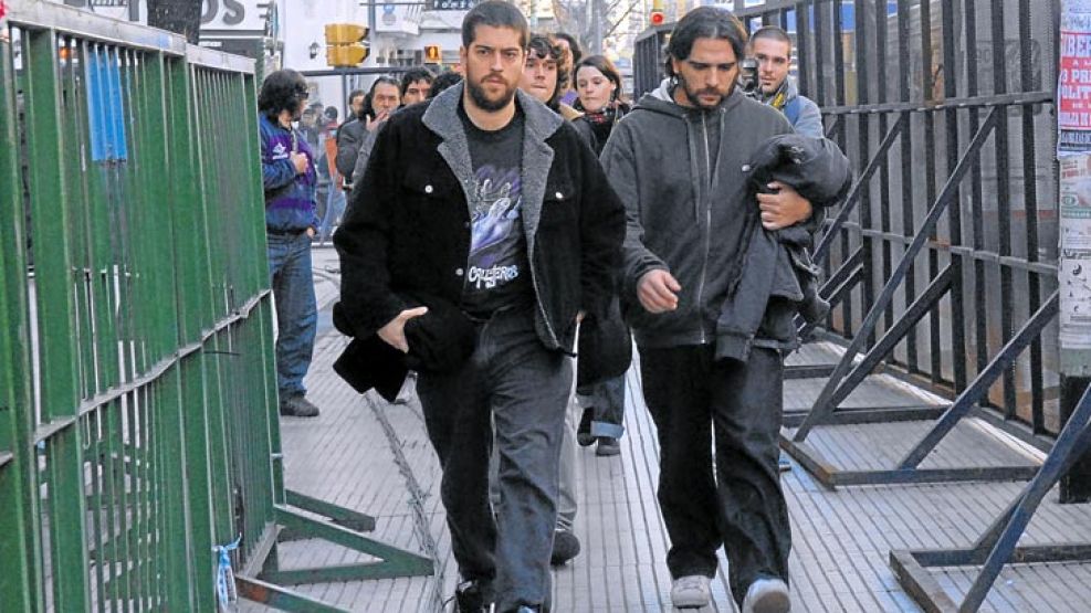 Los músicos de Callejeros Patricio Santos Fontanet y Cristian Torrejón se presentaron en el juzgado y ya están presos.