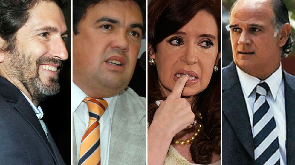 Casanello, Marijuán, Fernández de Kirchner y Rívolo, protagonistas de los próximos días.
