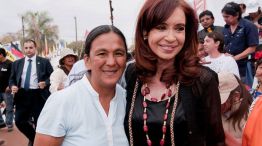 Milagro Sala con Cristina Kirchner.