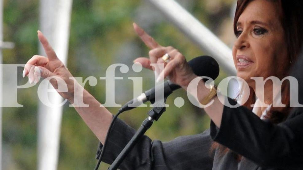 Cristina Fernández de Kirchner denunció hoy al juez federal Claudio Bonadio.